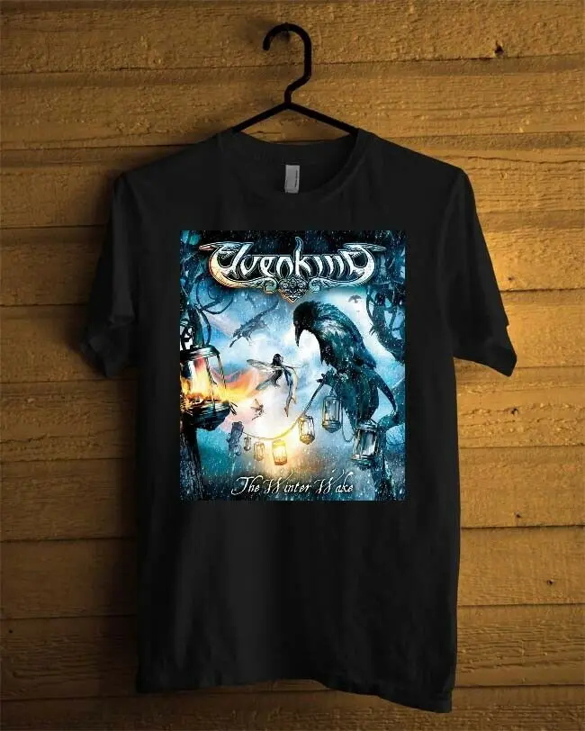 

Elvenking The Winter Wake Metal Band Album T-Shirt Black Men Size Custom S-2Xl