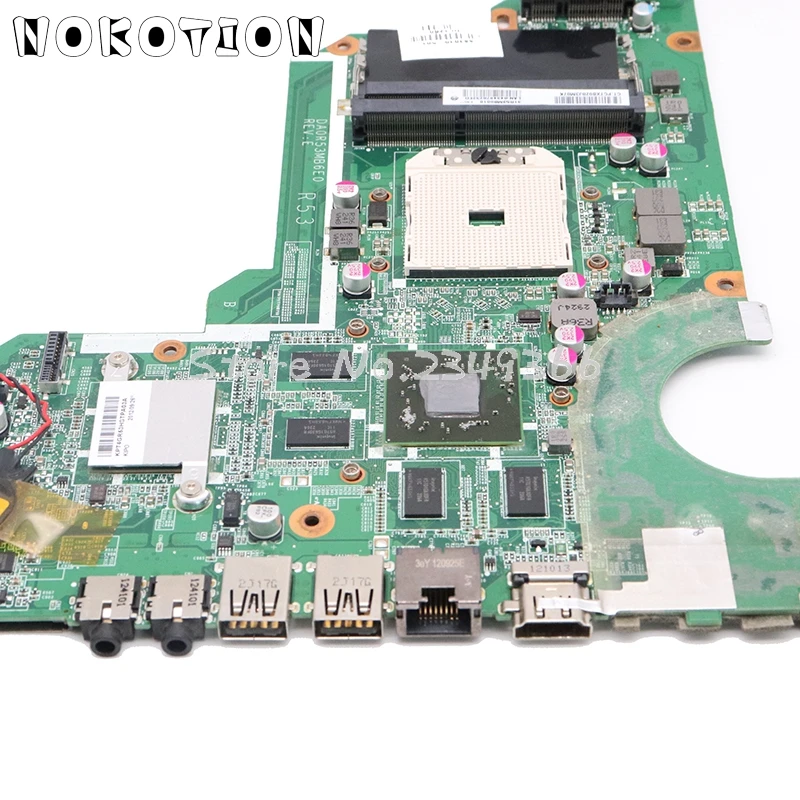 NOKOTION 683030-001 683030-501 для струйного принтера Hp Pavilion G4 G6 G4-2000 G6-2000 G7Z-2100 Материнская плата ноутбука DDR3 HD7670M видеокарта