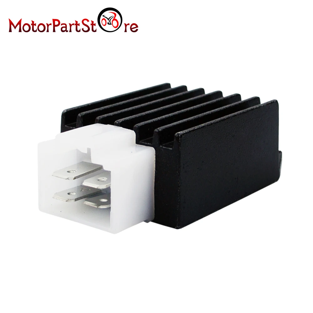 Регулятор напряжения Выпрямитель 12 В 4Pin для GY6 QMB139 50cc 70cc 90cc 110cc 125cc 150cc Картинг