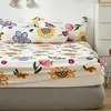 Bonenjoy Queen Size Fitted Bed Sheet with Elastic Band King Size Bed Cover Floral Style sabanas cama 150 Sheets (no pillowcase) 2