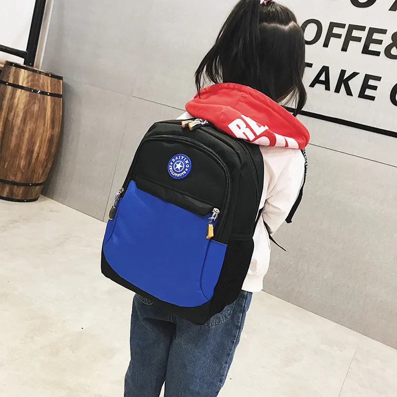 

Children School Bag-Hipster Backpack New Style Schoolbag for Elementary School Students Men And Women Celebrity Style Backpack