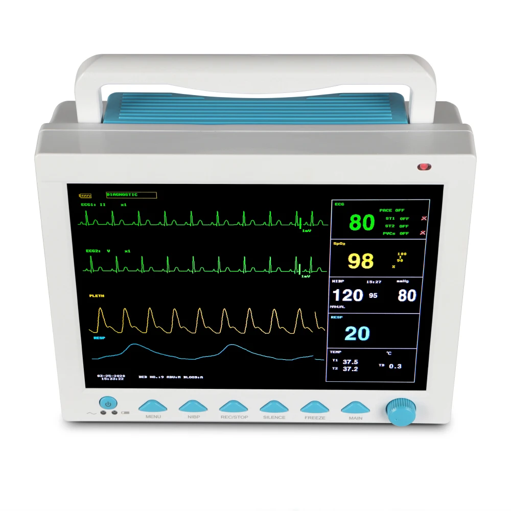 CONTEC CMS8000VET Multi-Parameter Veterinary Monitor Patient Monitor Medical Machine SPO2 Heart Rate With ETCO2+IBP