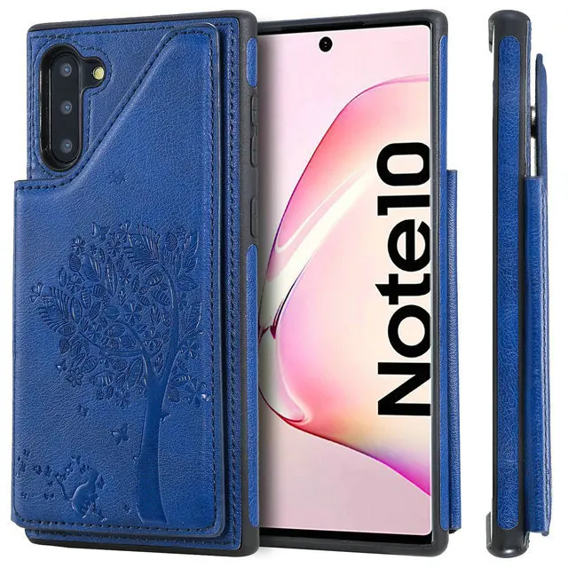 Кошелёк на магните Etui для samsung Galaxy Note 10 Plus чехол Note10+ samsung Note 10 кожаный чехол для Coque samsung Note10 Plus чехол