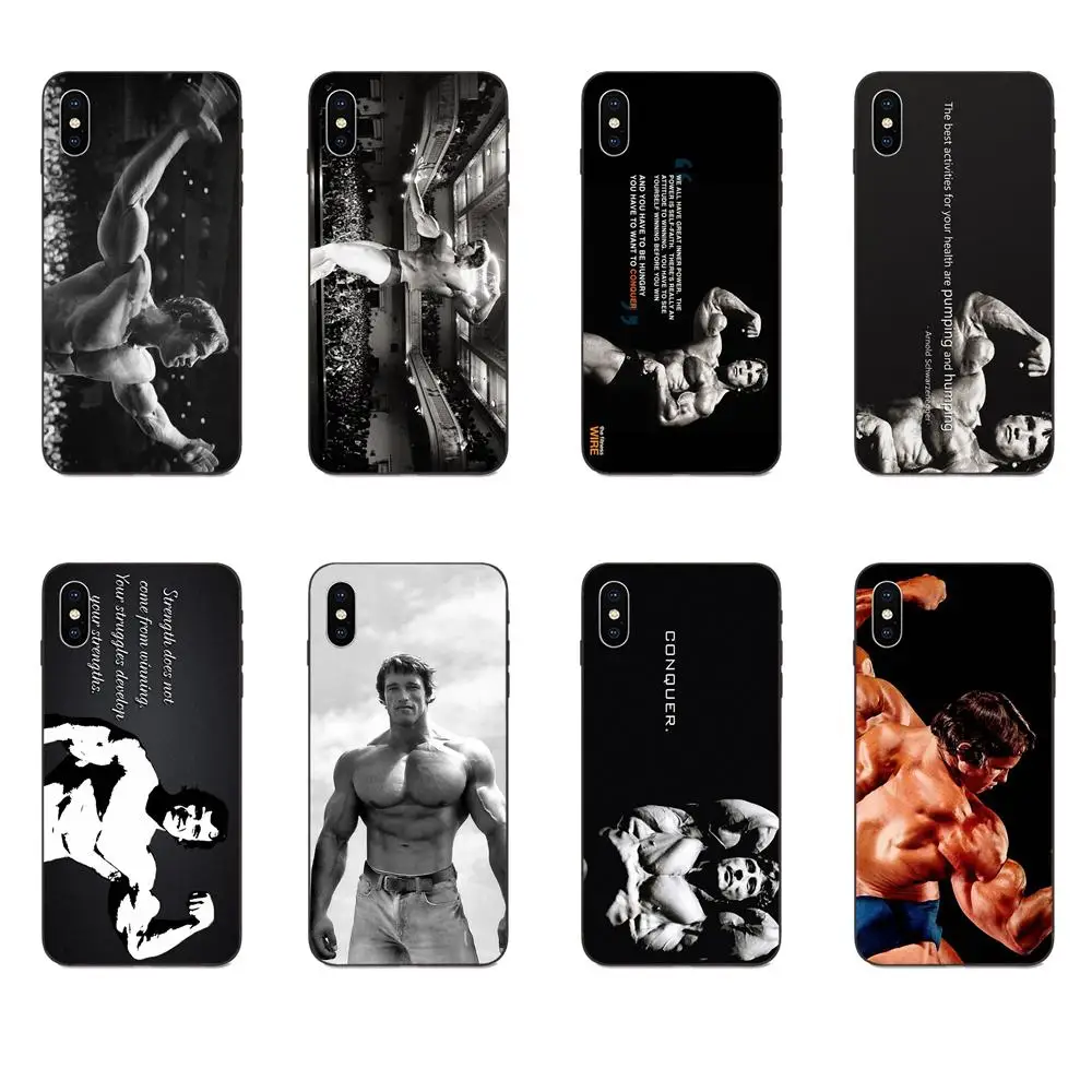 Мягкий чехол Arnold Gym мотивация Schwarzenegger для Huawei Honor 5A 6A 6C 7A 7C 7X 8 8A 8C 8X 9 9X 10 10i 20 Lite Pro |