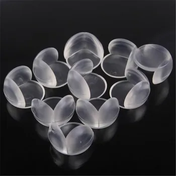 

2019 Hot Sale 10pcs/Set Transparent Baby Safe Spherical Protection Table Thickening Angle Anti-collision
