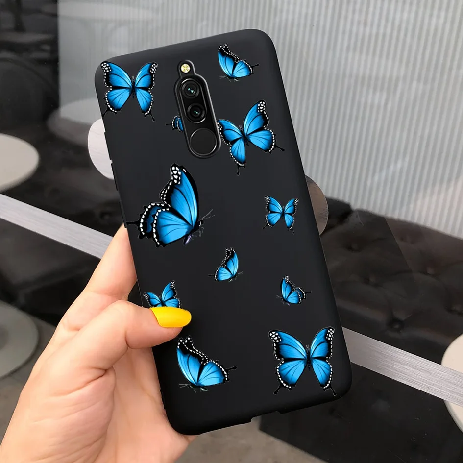 xiaomi leather case card Ốp Lưng Silicon Dẻo Cho Xiaomi Redmi 8 Bao Mềm TPU Cặp Đôi Tình Nhân Cát In Bao Da Cho Xiaomi Redmi 8 Điện Thoại Ốp Lưng Redmi 8 coque Funda leather case for xiaomi