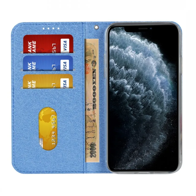 Магнитный кожаный флип чехол iCoverCase для iPhone 7 Plus телефонный 11 Pro 5 5s SE 2020 SE2 6 6s 8 X XR XS Max