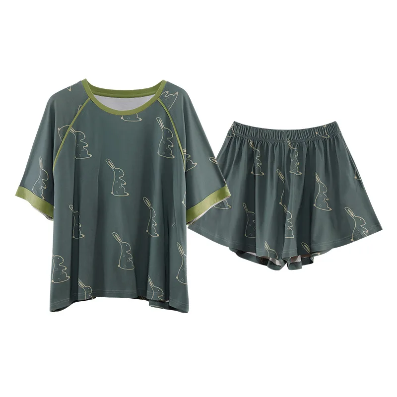 

High-Quality Ladies Pajamas, Summer European And American Style OL Pure Cotton Simple And Casual Home Wear