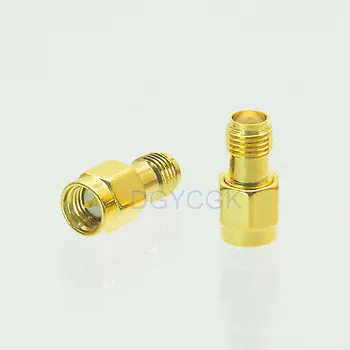 

DHL/EMS 100 pcs Conversion Adapter SMA male M to SMA female F RF connector for radio -h2