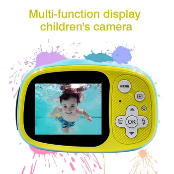 

Children Mini Digital Camera IP68 Waterproof Multi-function Outdoor Video Camera HD IPS Display Camera Children Birthday Gift