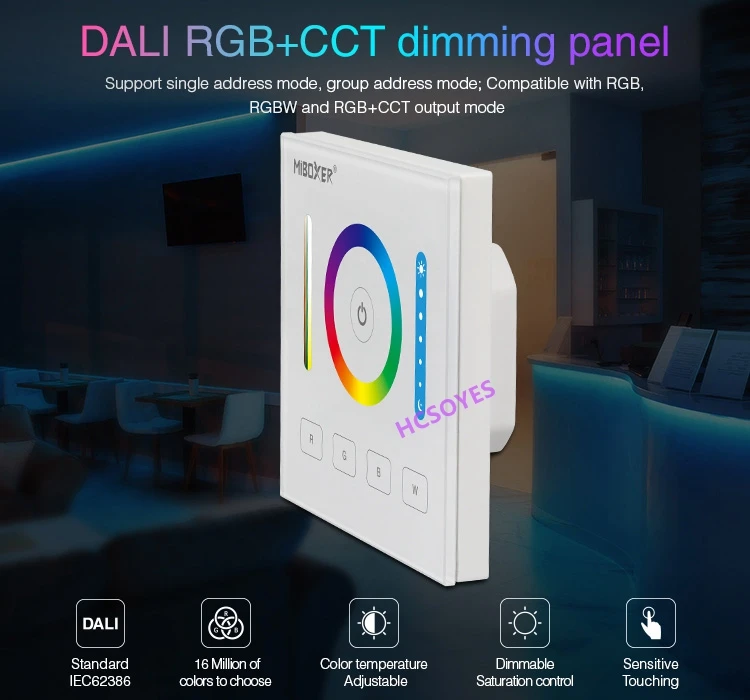 MILIGHT DL5 5 в 1 светодиодные ленты контроллер DALI DL-DOW25 25 Вт RGB+ CCT светодиодный светильник DL1 DP1 DP2 DP3 пульт дистанционного управления питания