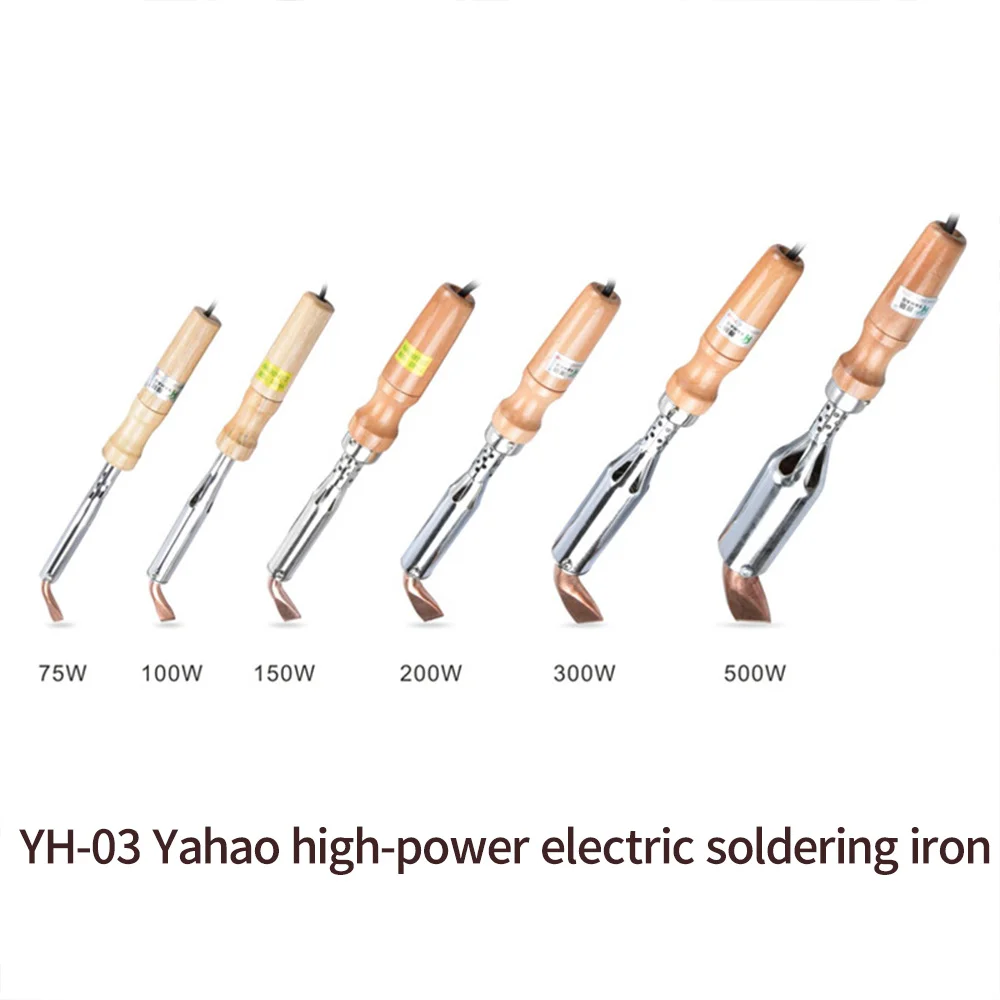 Electric Soldering Iron 500W With Wooden Handle YH-03 For Welding Equipment High-power