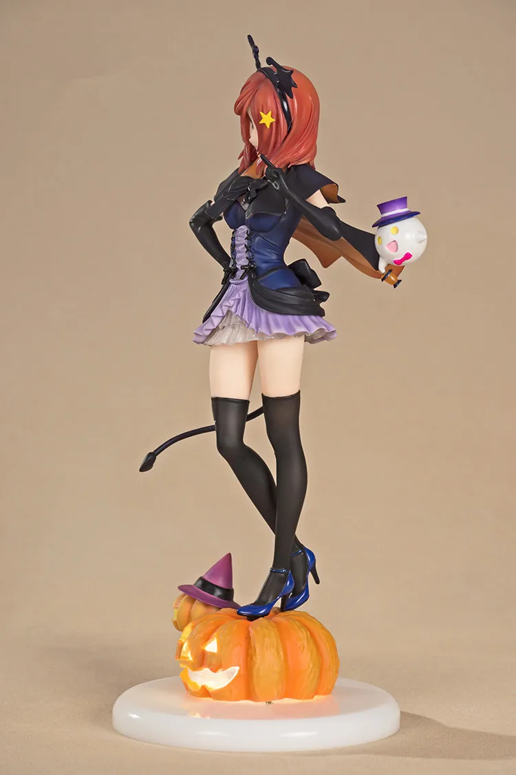 Диффузный динамический квадрат аниме LOVE Live! Западная ткань с действительно Цзи Хэллоуин Тыква база Сияющий Гараж Комплект Модель
