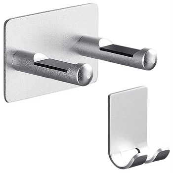 

High Quality Wall-mounted Hair Dryer Holder Storage ABS Bathroom Shelf Hairdryer Holder Rack Organizer For Hairdryer Shel