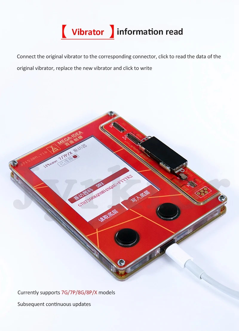 Qianli MEGA-IDEA ЖК-дисплей Экран True Tone EEPROM Фоточувствительный вибратор для чтения и записи восстановить программист для iPhone 7/8G/8 P/X/XS/MAX