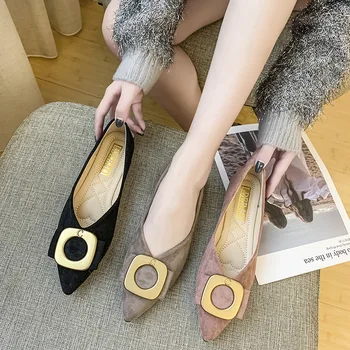 

Spring Summer Korean Version Shoes Woman Shallow Mouth Solid Color Womens Shoes Fashion Streetwear Low Heel Pumps for Ladies