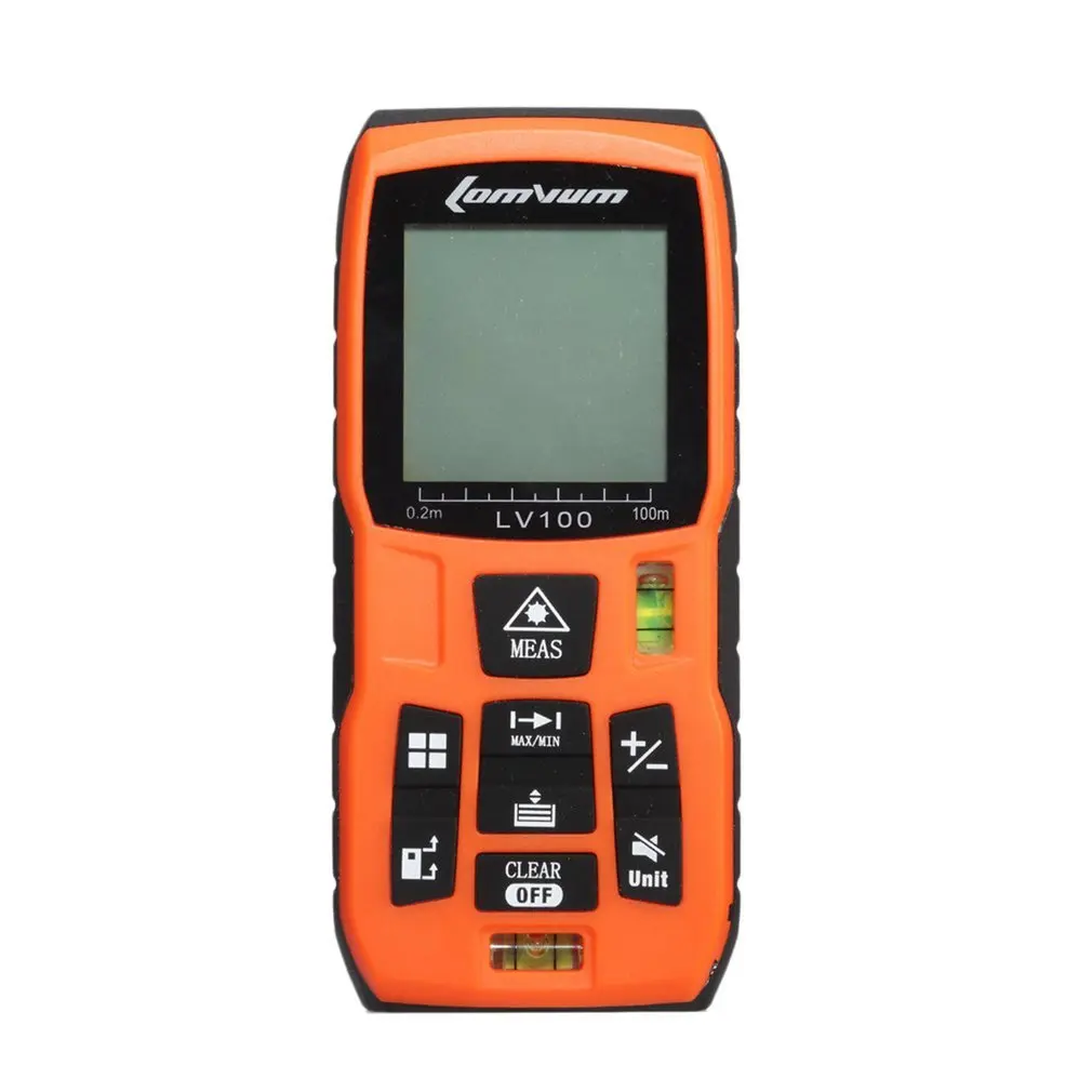 Portable Handheld Digital Laser Rangefinder Distance Meter Measure Tape 40m Range Finder Area Volume Measure Diastimeter