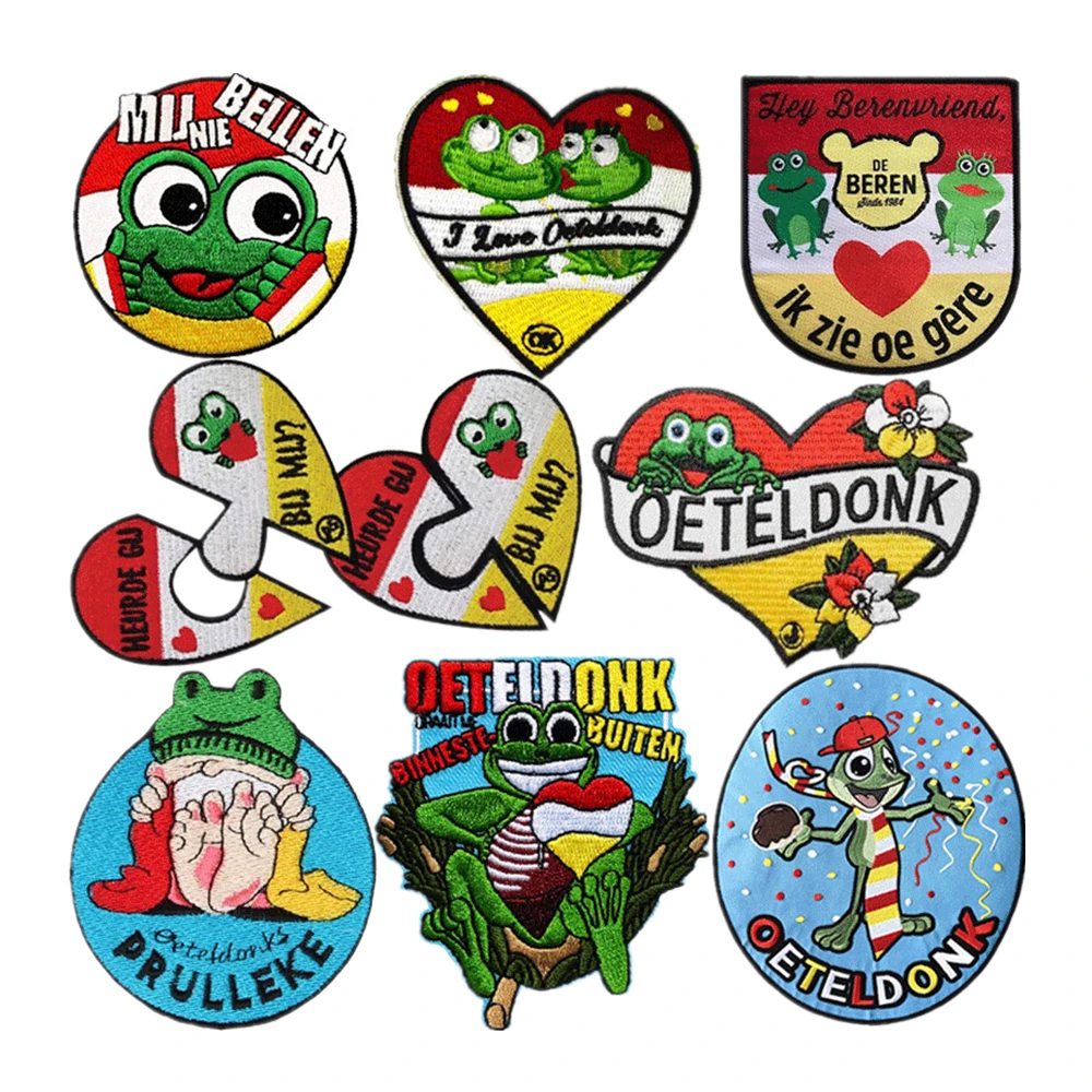 

Netherland 'S-Hertogenbsch Carnival Patch for Clothing Iron on Embroidered Sew Applique Patch Badge Apparel Accessories