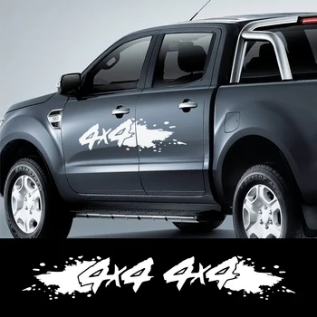 

Car Decor Sticker 4x4 OFF ROAD Pickup Trunk for Toyota Hilux Ford Ranger Raptor Pickup Isuzu Dmax Nissan NAVARA Car Accessories