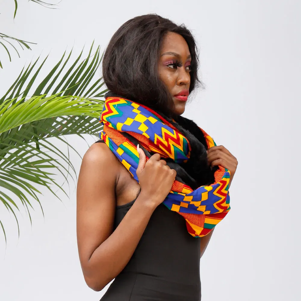 2021 Scarf Fashion African Print Ankara Scarf Traditional Warm Bib Kente Print African Wool Scarf 2 2021 Scarf Fashion African Print Ankara Scarf Traditional Warm Bib Kente Print African Wool Scarf