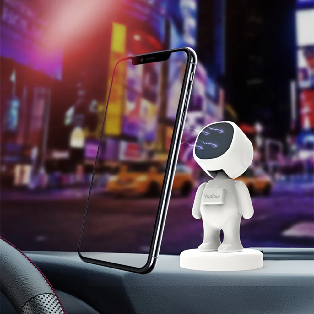AOSHIKE Автомобильный держатель для приборной панели с поворотом на 360 градусов, универсальный крепкий магнитный держатель для мобильного телефона
