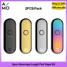 2 шт OVNS Aimovape Lough Pod Vape ручка 400 мАч комплект 1 мл 1,2 Ом анти-сухая защита электронная сигарета VS minifit W01 vape ручка комплект