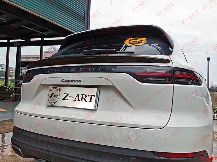Z-ART для Porsche 959 задний спойлер из углеродного волокна для Cayenne hatch спойлер