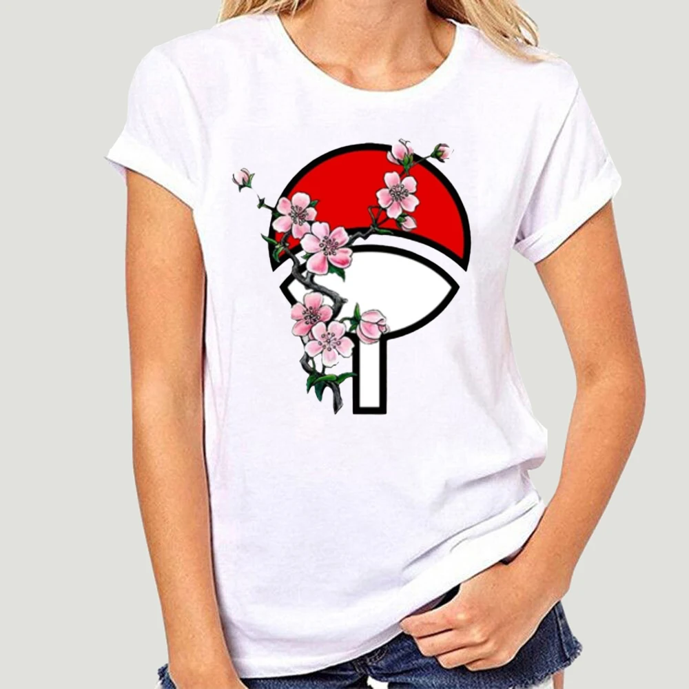

Female Streetwear T Shirt Harajuku 90s Summer Women T-shirt Fan Pattern Print Top O-neck Clothing Casual Ladies Tee Tops Shirts