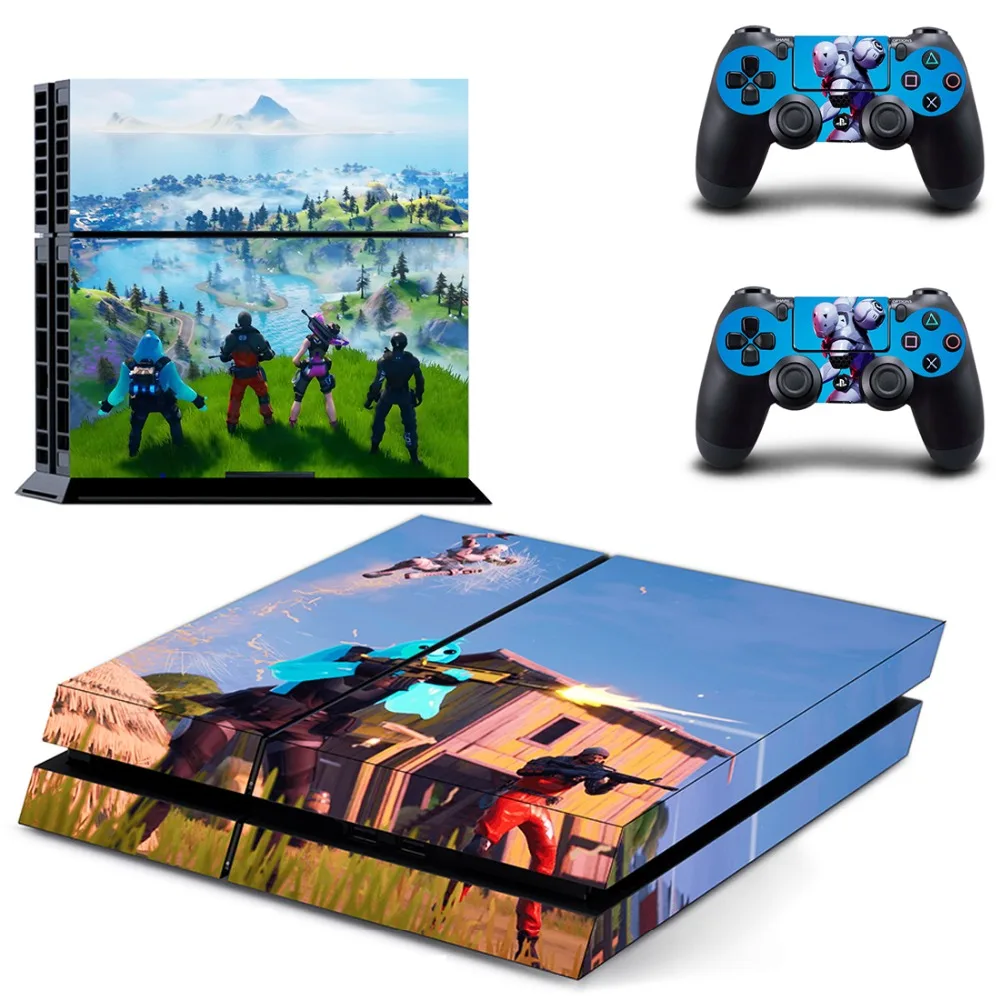 PS4 кожи наклейка виниловая для sony Playstation 4 консоли и 2 контроллера PS4 кожи стикер