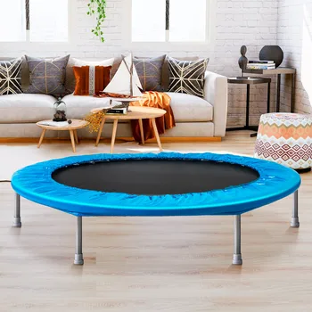 

45 INCH TRAMPOINE Kids Trampoline Safety Trampoline for Kids Exercise Play kids children baby jumping bed for fitness In Stock