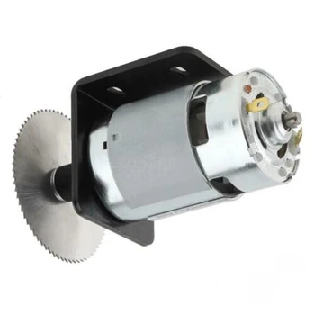 

12-24V Mini Hand Drill DIY Lathe Press Motor With Ball Bearing Mounting Bracket
