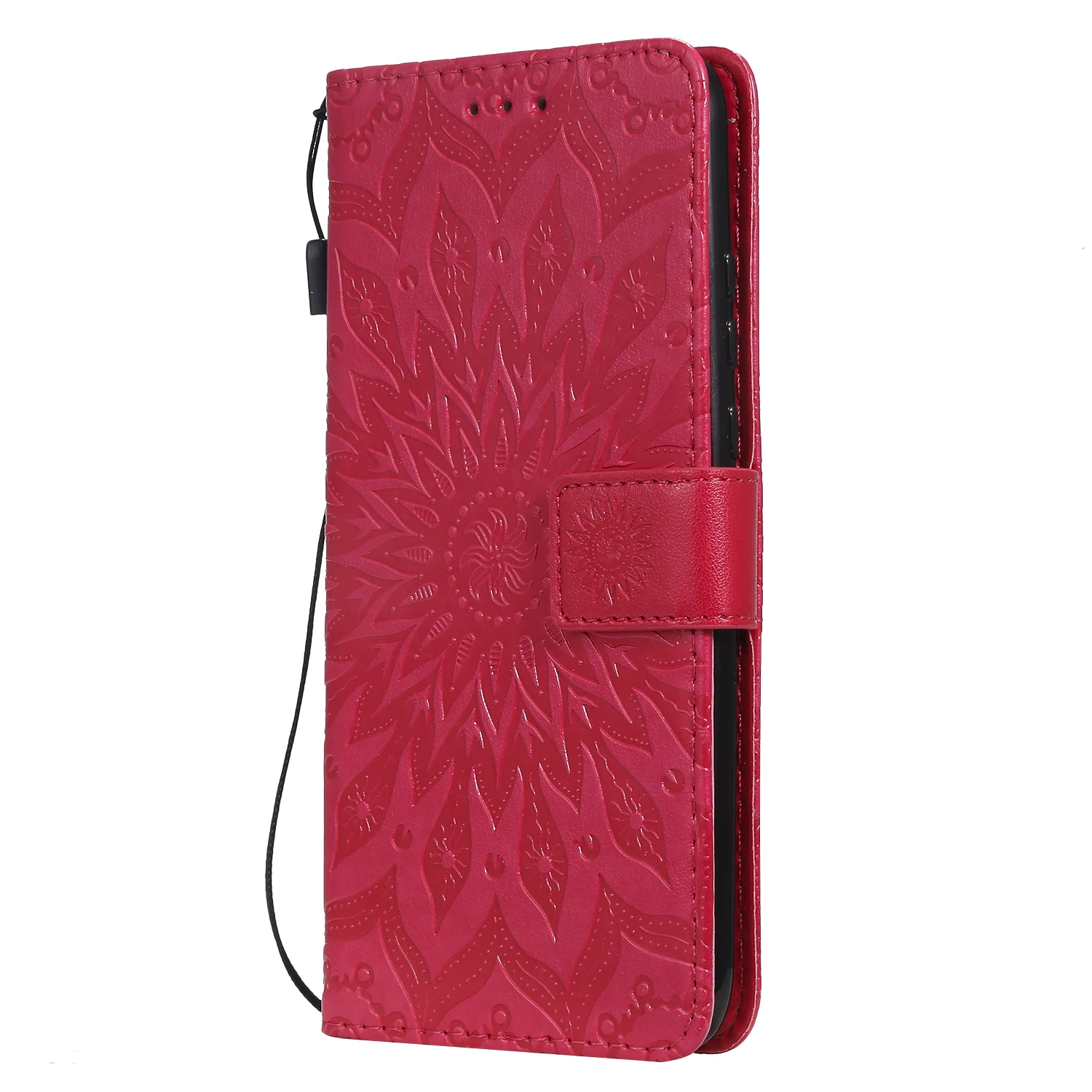 Flip Wallet Case For Huawei P20 lite Pro P30 Pro Lite Leather Phone Case For P Smart P9 P8 lite P10 Plus Wallet Case 3D Flower