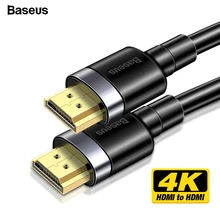 Baseus 4K HDMI Cable to HDMI 2.0 Cable For PS4 TV Box Projector Digital Splitter Displayport Switch 60HZ Video HDMI Wire Cord Baseus 4K HDMI Cable to HDMI 2.0 Cable For PS4 TV Box Projector Digital Splitter Displayport Switch 60HZ Video HDMI Wire Cord