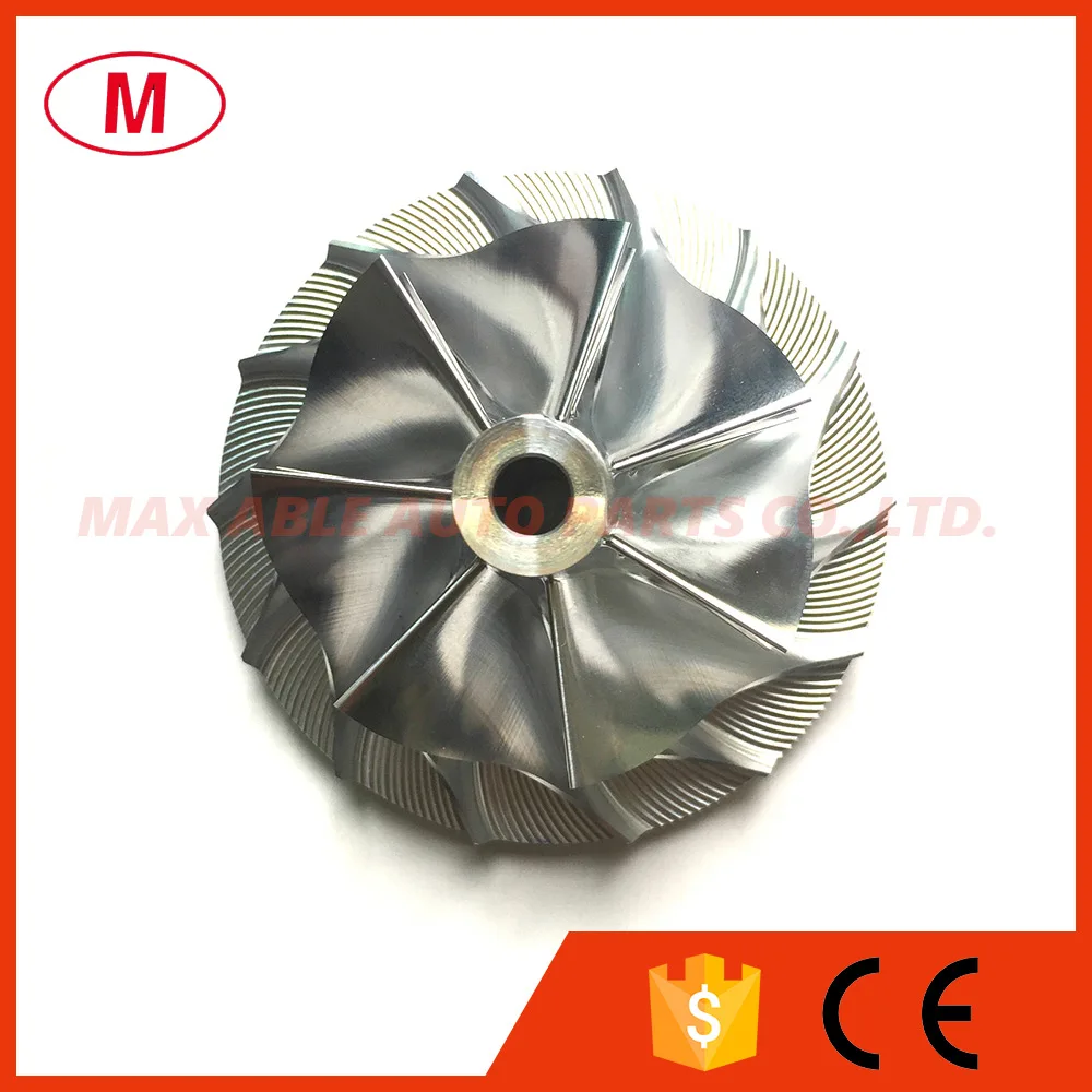 K27 5070-123-2005/2006 54,68/76,69 мм 7+ 7 лопасти турбо заготовка компрессора колеса/Алюминий 2618/фрезерные колеса для 5327-988-7120