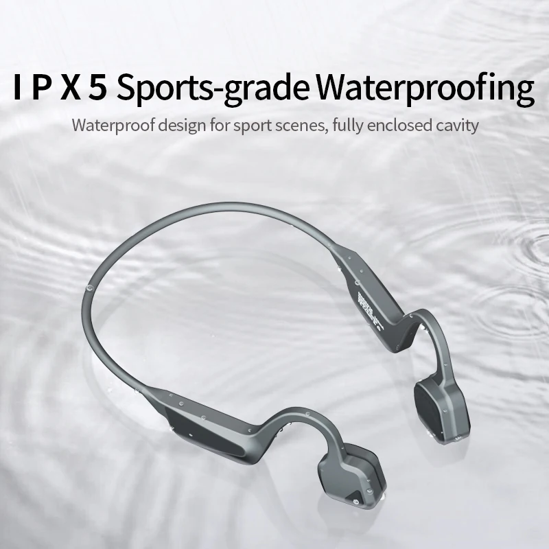 V10 Bone Conduction Wireless Bluetooth Earphone IPX6 Waterproof Sweatproof Music Sports Headset For Apple Android Huawei Xiaomi