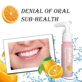 

baking soda зубная паста Orange flavor 30ml Stain Removal Whitening Toothpaste Fight Bleeding Gums Toothpaste Pocket Size #812