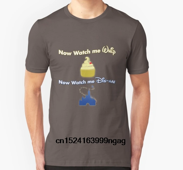 Fashion Cool Men T shirt Women Funny tshirt Now watch me Whip Watch Dis-nae Customized Printed T-Shirt | Мужская одежда