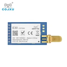 

170MHz SI4463 Transceiver cojxu E30-170T20D Long Distance IOT Circuit vhf Module rf Module Serial Port Transmitter and Receiver