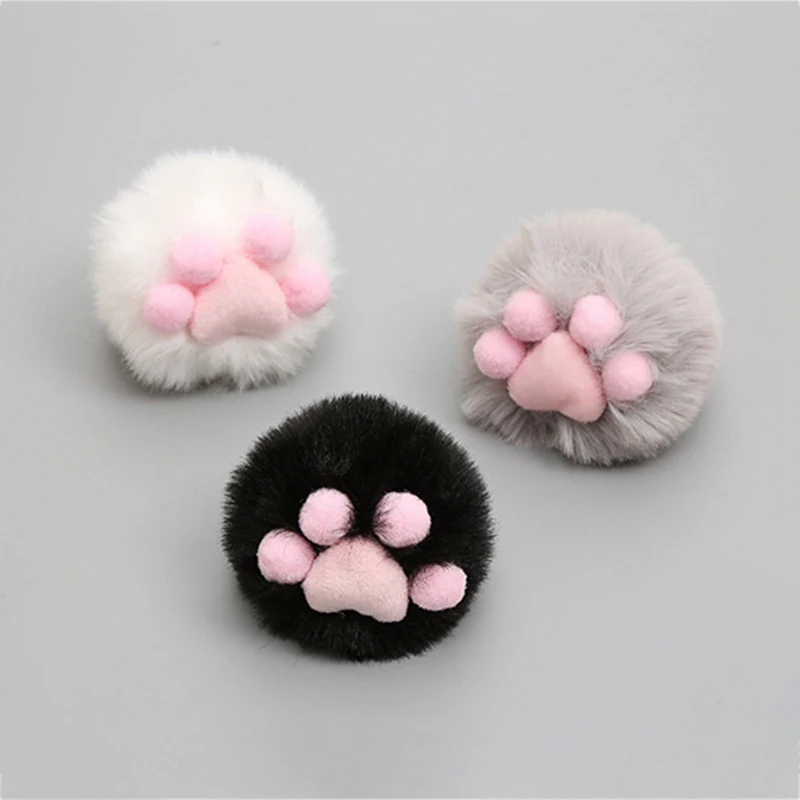 

3Pcs/Set Cat Teaser Plush Toy Cute Cat Claw Ball Toy With Catnip Interactive Pet Cat Playing Supplies