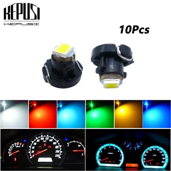 

10x T3 Switch Radio Climate Control Bulb Neo Wedge Led Gauge Dashboard Indicator Light for Honda Civic Blue Red Green White red
