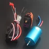 1/10 Model Flat Sports Car Brushless Complete Set 3650 Brushless Motor 60a Waterproof Esc Steering Gear Set ► Photo 3/4