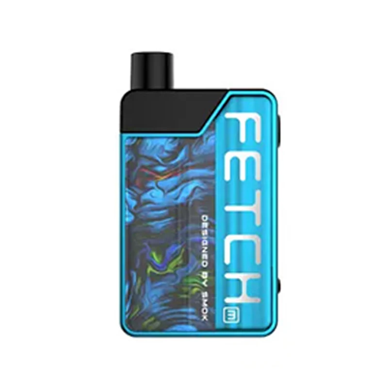 Acrylic Fluid blue SMOK Fetch Mini Pod Vape комплект акриловая Версия 3,7 мл картридж 1200 мАч батарея RPM сетка 0.4ohm Nord DC катушки испаритель - Цвет: Acrylic Fluid blue