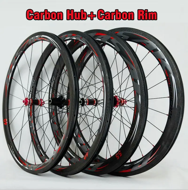 Buy Superteam 50/25mm Disc Brake Road Bike Clincher Wheelset 700c Wheel  Special Finish And No Logos