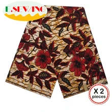 Настоящий голландский настоящий воск ткань Анкара африканская ткань 12 ярдов Хлопок Воск Принт Гана Нигерия для африканских платьев лоскутное 08