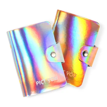

20 Slots Holographics Stamping Plate Bag Nail Art Stamp Card Bag Steel Plate Album Storage Stamping Template Case Stencil