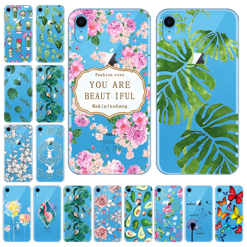 

Silicon Soft TPU Case For iPhone XR X XS Max Cases Transparent Clear Cover For Apple iPhone 10 Ten A1865 A1901 Coque Funda Capa