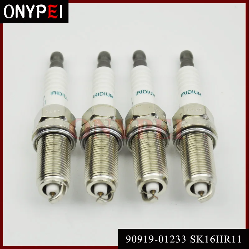 4 шт./лот иридиевая Свеча зажигания 90919-01233 SK16HR11 для Toyota LEXUS 9091901233 90919 01233 |