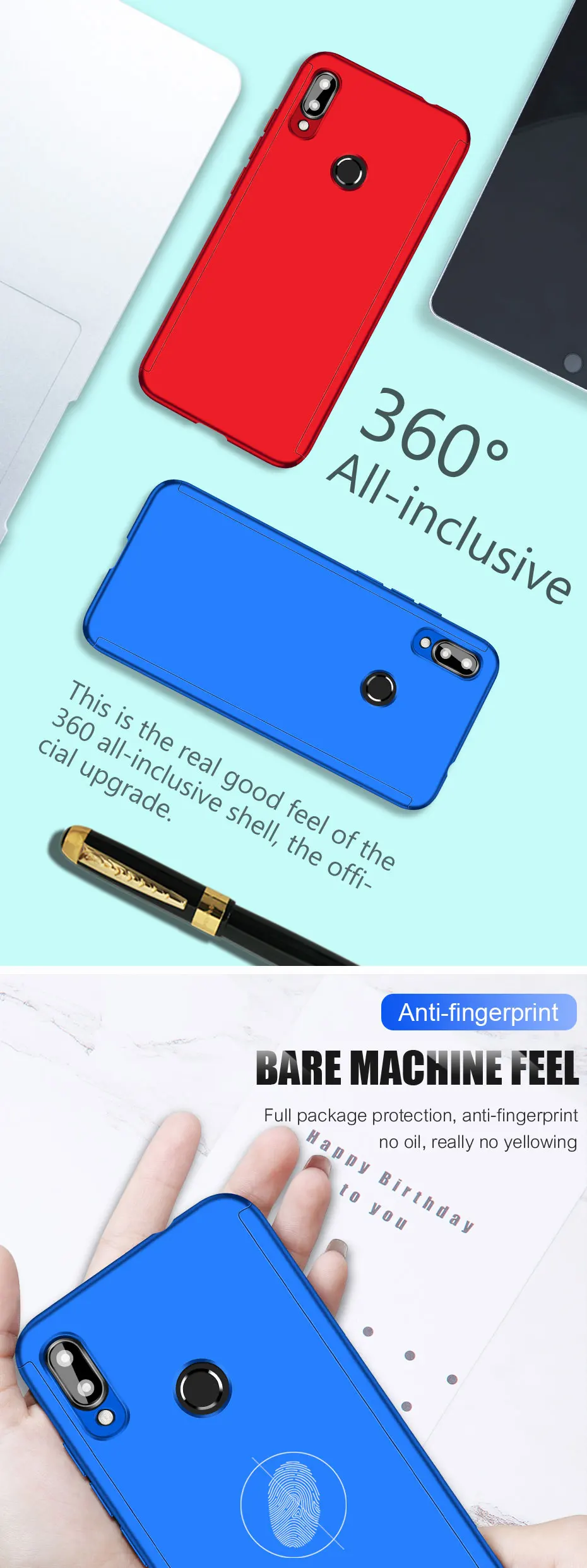 360 полный защитный чехол для телефона для huawei Honor 20 Pro Mate 9 8 8C 8A 8S V20 V10 V9 Play чехол для Honor 20i 10i 9 Lite 10 8x Max чехол