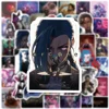 10/30/50PCS Movie Arcane: Battle of Two Cities Creative Graffiti Notebook Computer Scrapbook Animation Powder Sticker Wholesale 2