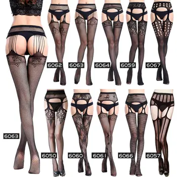 

Sexy underwear hair hollow hanging stockings jacquard trousers bottomed pantyhosefishing net stockings plump silk stockings sexy